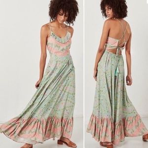 Spell & the Gypsy city lights strappy maxi dress